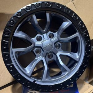 1356 17" × 8.5J · 5x127 · ET0 · Full Matt Black+Shinny Black Lip
