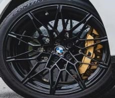 5172- forged 19" × 9.5J · 5x112 · ET24 · Matt Black Polish Lip