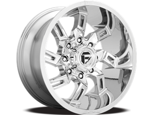 RAGE FUEL 22" × 10J · 8x165.1 · ET-18 · Chrome