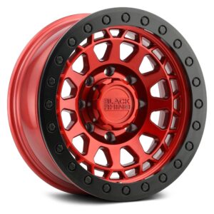 BLACK RHINO PRIMM 17" × 8.5J · 6x139.7 · ET-30 · RED