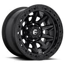 covert 20" × 10J · 8x165.1 · ET-15 · Black + Mill