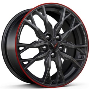 1913 20" × 11J · 5x120 · ET45 · Black Red Lip