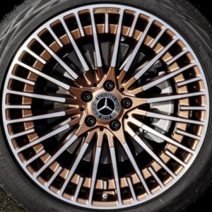 original 20" × 9J · 5x112 · ET35 · Satin Black Machined Lip
