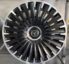 fhW283 21" × 9.5J · 5x112 · ET35 · Black Mashine Face