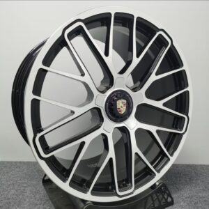 B-Forged Replica pgts1 20" × 11.5J · 5x130 · ET49 · Black Machined