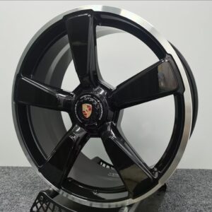 B-Forged Replica p314 21" × 11.5J · 5x130 · ET67 · Black Machined Lip