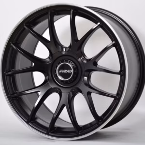 7040 RAYS G27 19" × 8.5J · 5x120 · ET26 · Black Polish Lip