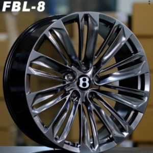 fg5114 forged 22" × 9.5J · 5x130 · ET15 · Machhes Silver