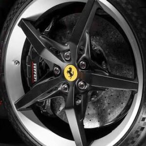 ferrari forged 20" × 9J · 5x114.3 · ET35 · Black Silver Lip