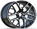 H3573F 20" × 10J · 5x112 · ET32 · Black Machine