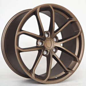 Ace Alloy 20" × 8.5J · 5x130 · ET47 · Matt Black