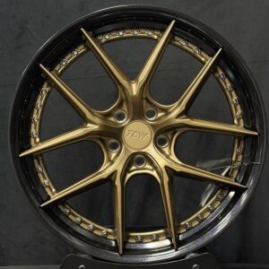 tcw 2 pcs 19" × 9.5J · 5x114.3 / 5x112 · ET35 · Bronze Machine Lip 2 Pcs